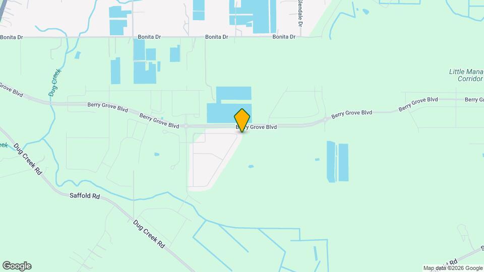 5454 Blue Azure Dr Map and Location Details