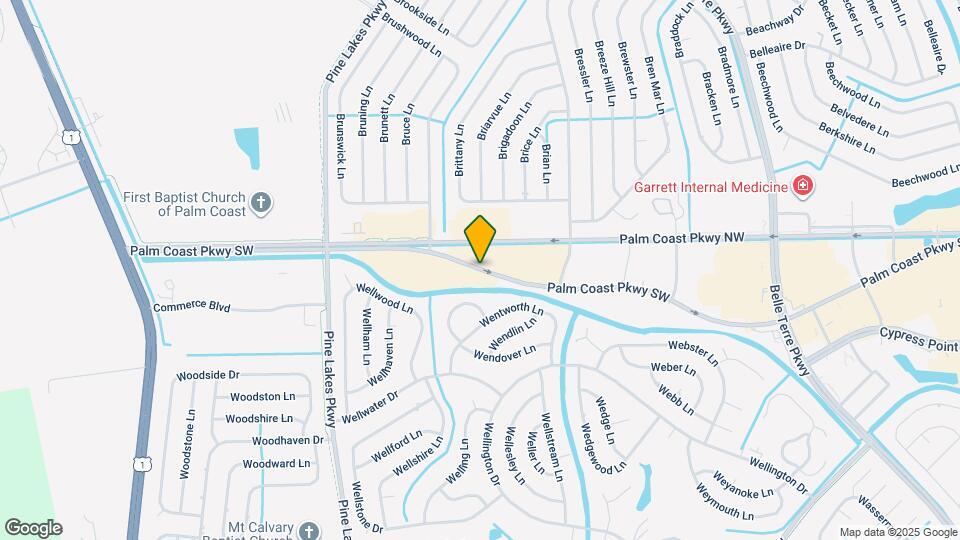 306 Palm Coast Pkwy SW Map and Location Details