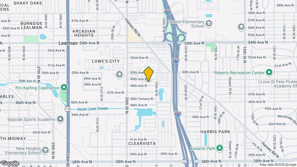 2533 48th Ave N Mapa y Detalles de la Ubicación