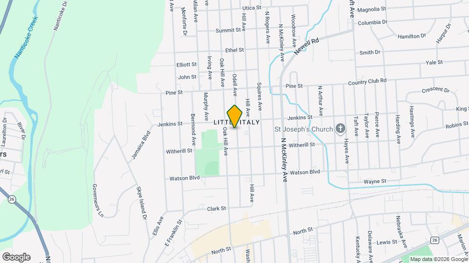 219 Odell Ave Map and Location Details