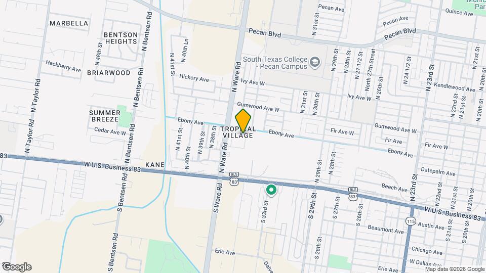 3511 Datepalm Ave Map and Location Details
