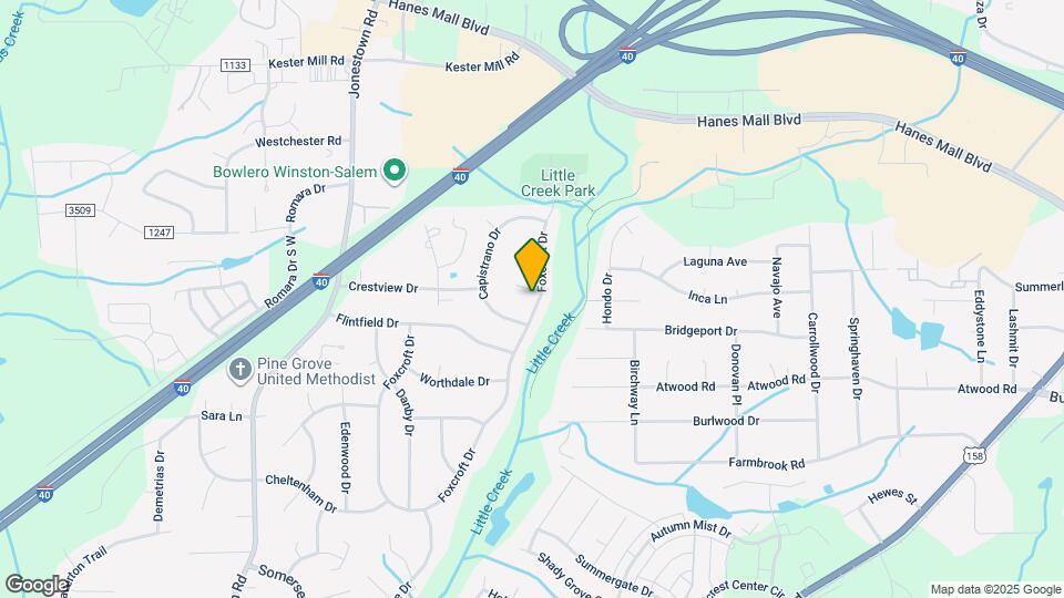 511 Foxcroft Dr Map and Location Details