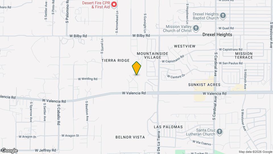 6393 S Torden Wy Map and Location Details