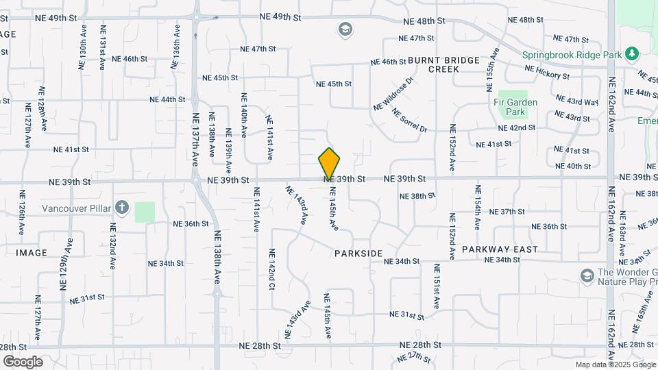 14417 NE 39th St Map and Location Details