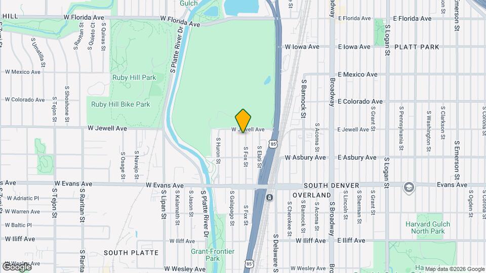 1917 S Fox St Map and Location Details