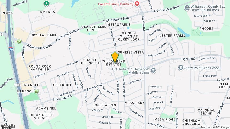 502 Burlwood Ct Map and Location Details