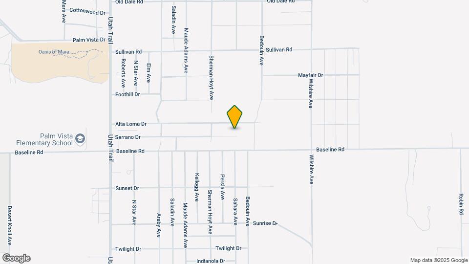 74994 Serrano Dr Map and Location Details