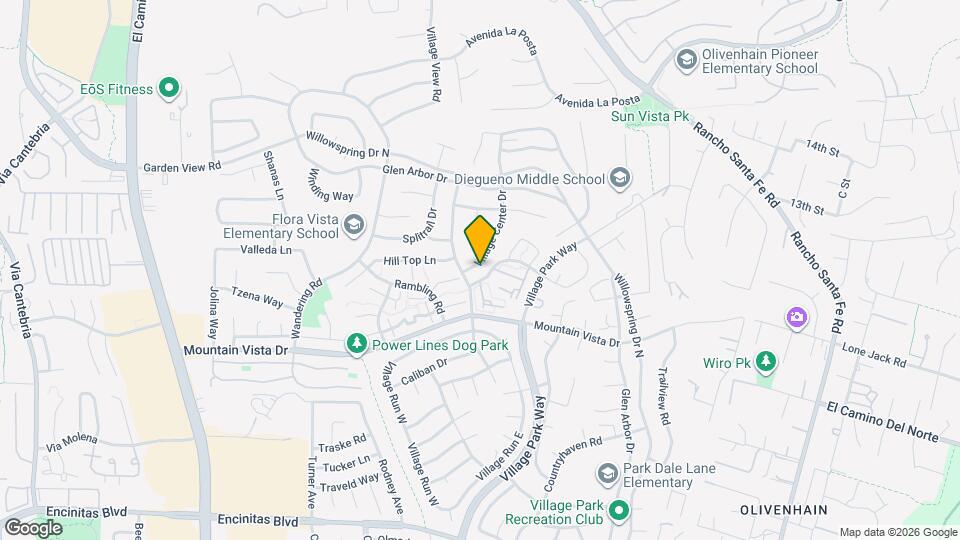 407 Village Center Dr Map and Location Details