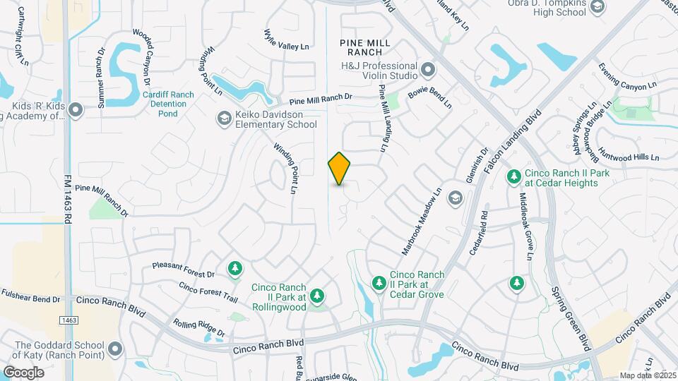 4114 Elk Bluff Ln Map and Location Details