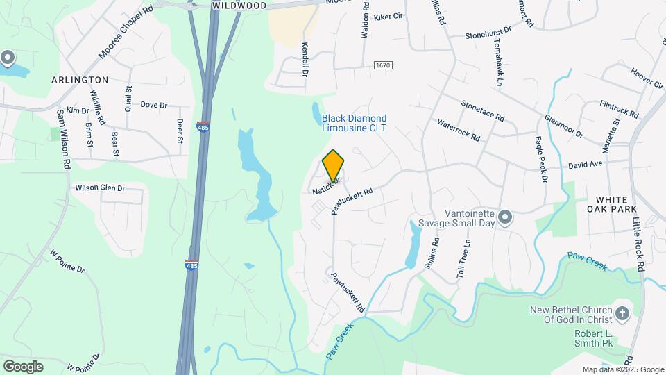 5727 Natick Dr Map and Location Details