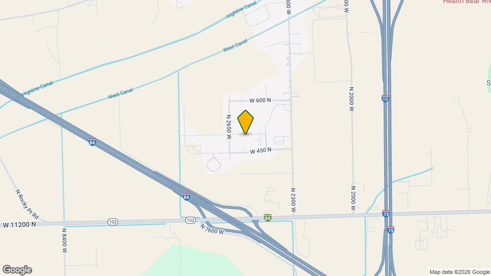 2565 W 500 N Map and Location Details