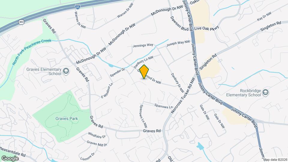 6423 Van Eyck Way NW Map and Location Details