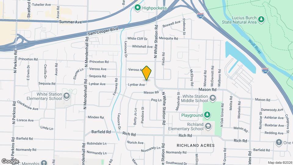 5169 Sequoia Rd Mapa y Detalles de la Ubicación