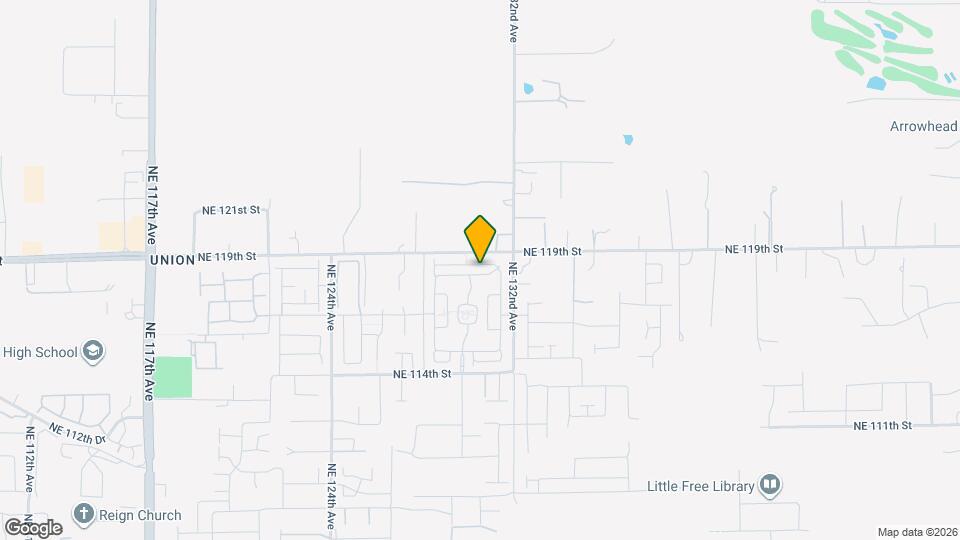 13010 NE 118th St Map and Location Details