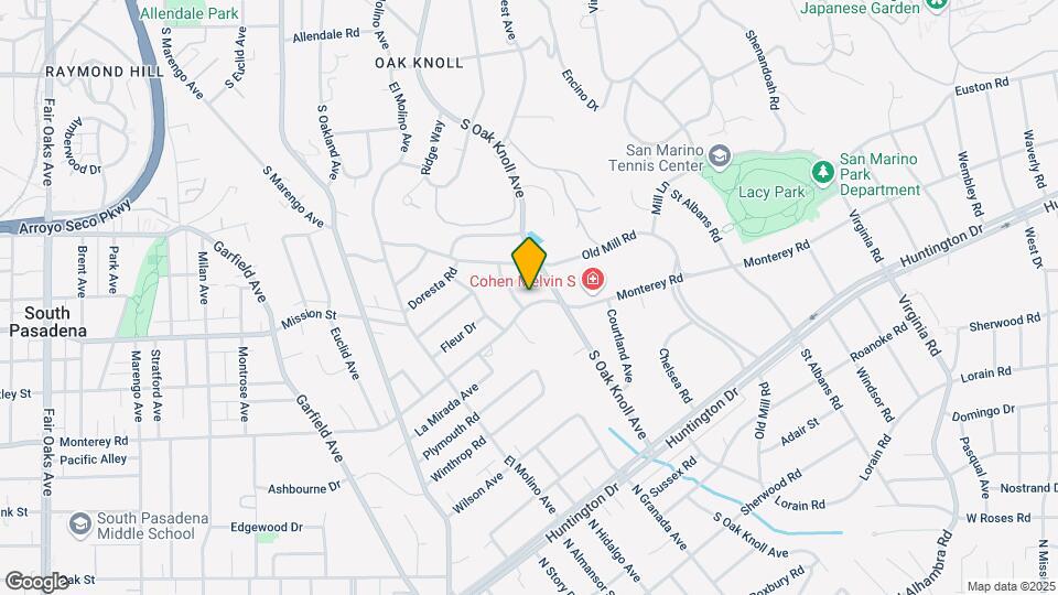 2935 Monterey Rd Map and Location Details