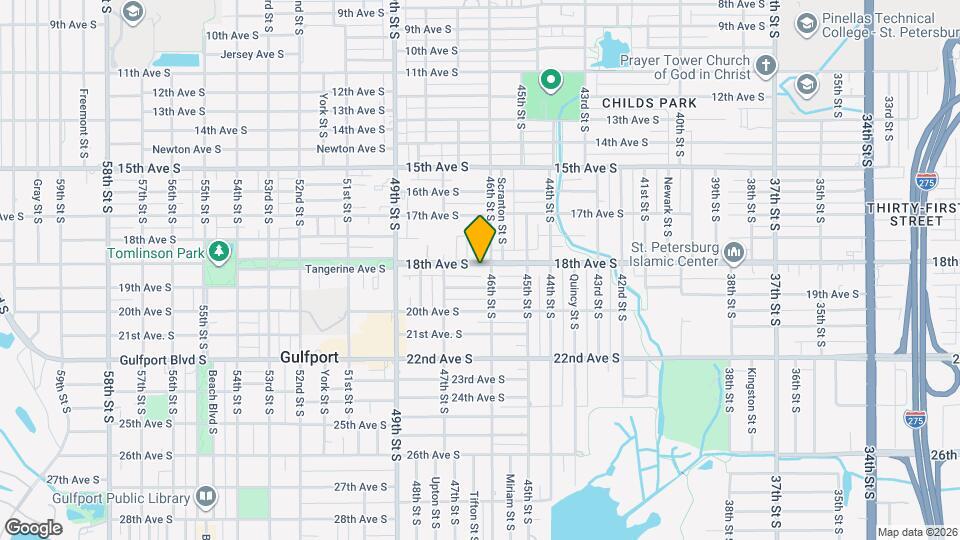 4618 18th Ave S Map and Location Details