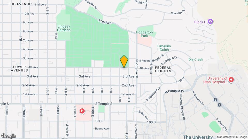 1178 E 4th Ave, Unit 1178 Map and Location Details