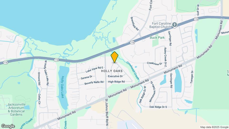 1922 Holly Oaks Ravine Dr Map and Location Details
