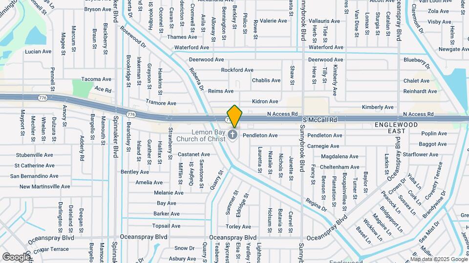 10336 Pendleton Ave Map and Location Details