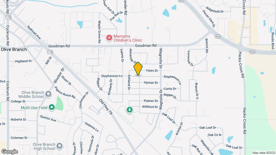 10101 Stephenson Ln Map and Location Details