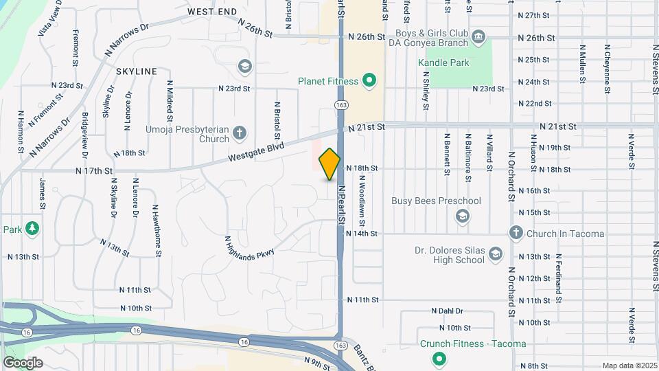 1605 N Visscher St Map and Location Details