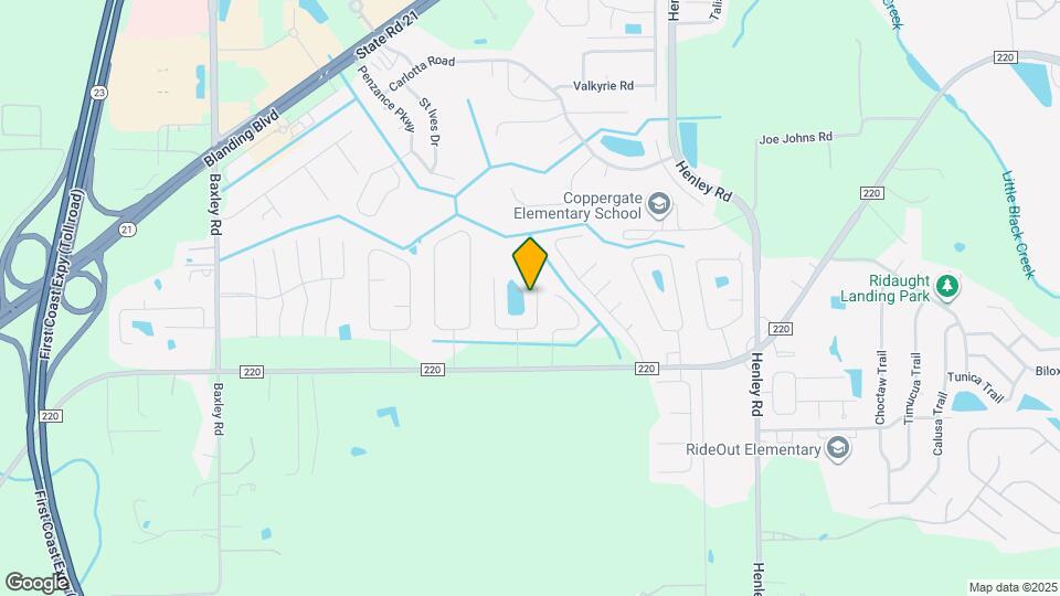 1928 Hunters Trace Cir Mapa y Detalles de la Ubicación