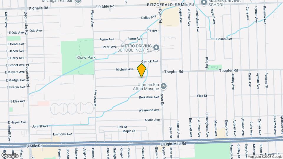 3744 Toepfer Rd Map and Location Details