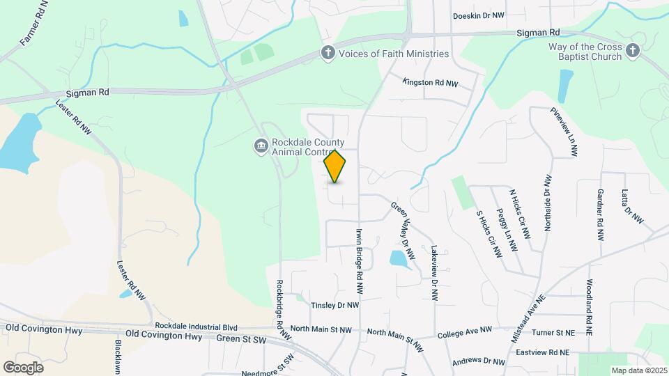 1176 Oak Villas Ct NW Map and Location Details