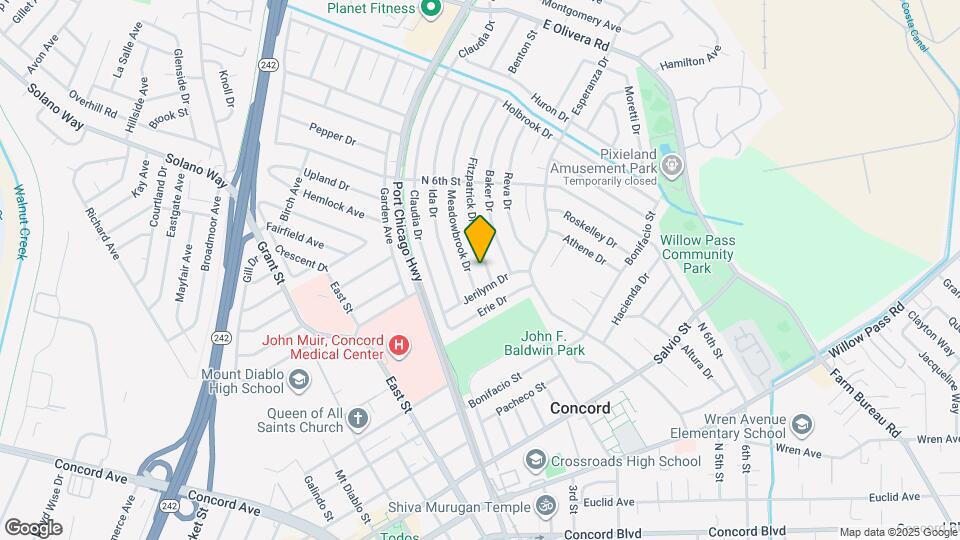 3105 Fitzpatrick Dr Map and Location Details