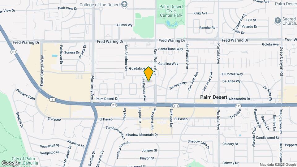 44655 Las Flores Ln Map and Location Details