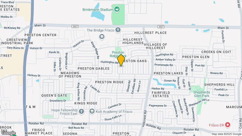 8201 Pacific St Map and Location Details