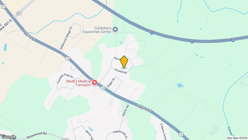 151 Howell Rd Map and Location Details