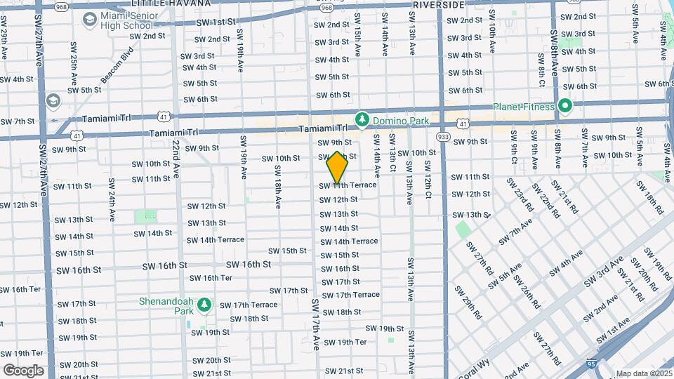 1624 SW 11th Terrace Map and Location Details