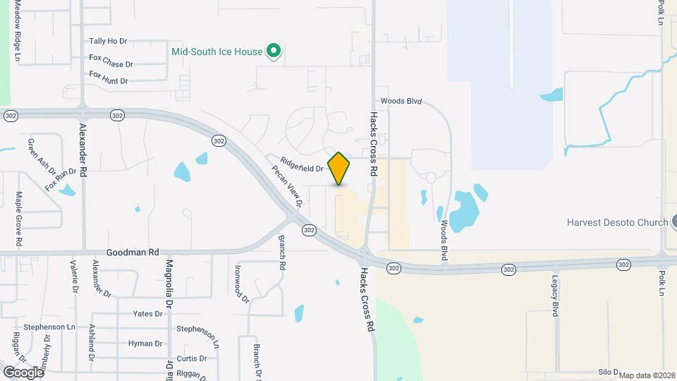 10873 E Ridge Dr Mapa y Detalles de la Ubicación