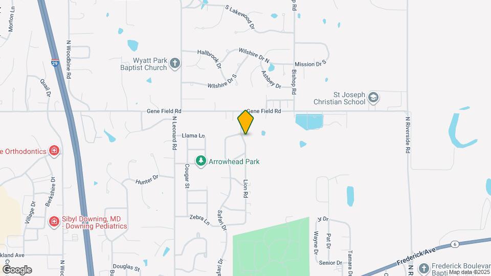 1923 Lion Rd Map and Location Details