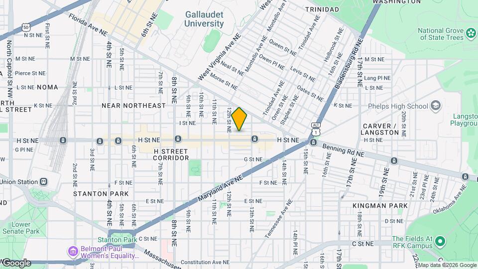 1223 Wylie St NE Map and Location Details