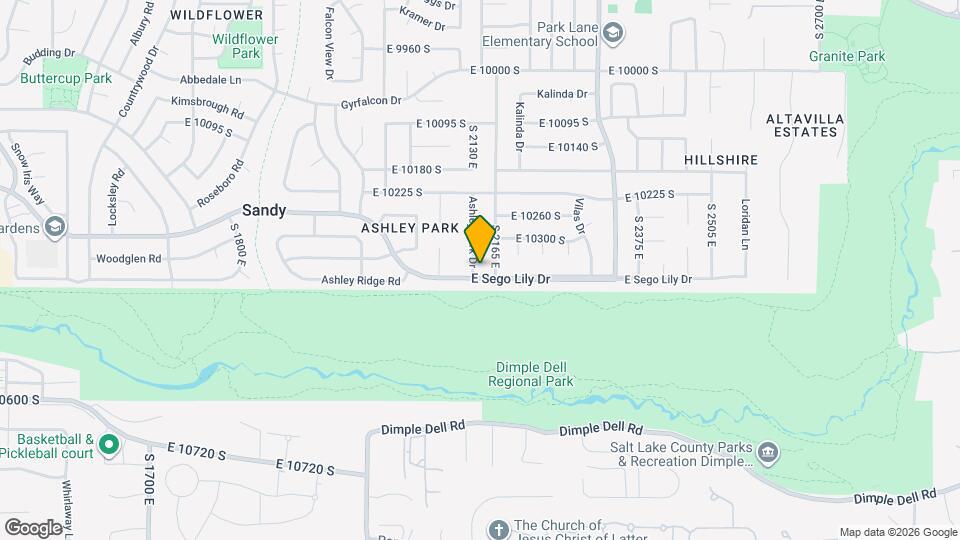 10361 Ashley Park Dr Map and Location Details