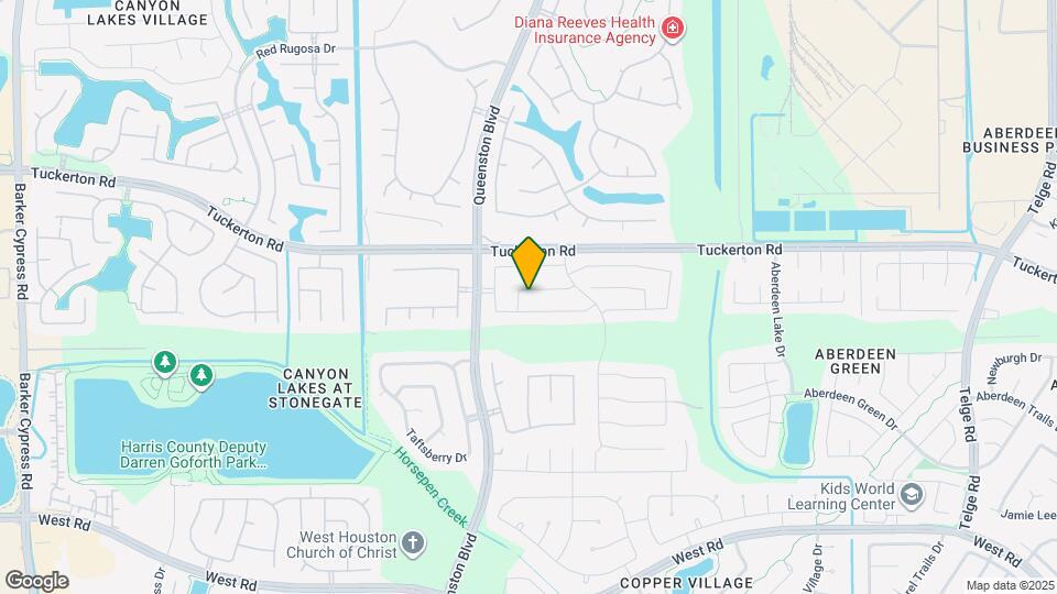 16823 Libson Falls Dr Map and Location Details