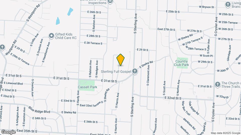 2921 S Appleton Ave Map and Location Details