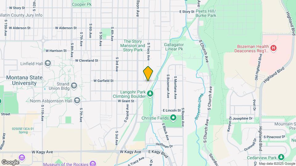 12 E Garfield St, Unit D1 Map and Location Details