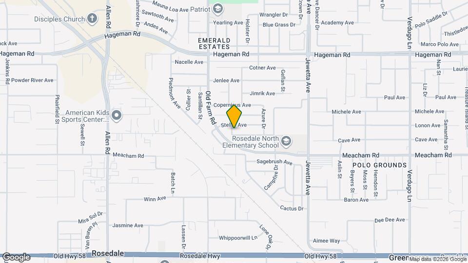 11828 Hyperion Ave Map and Location Details