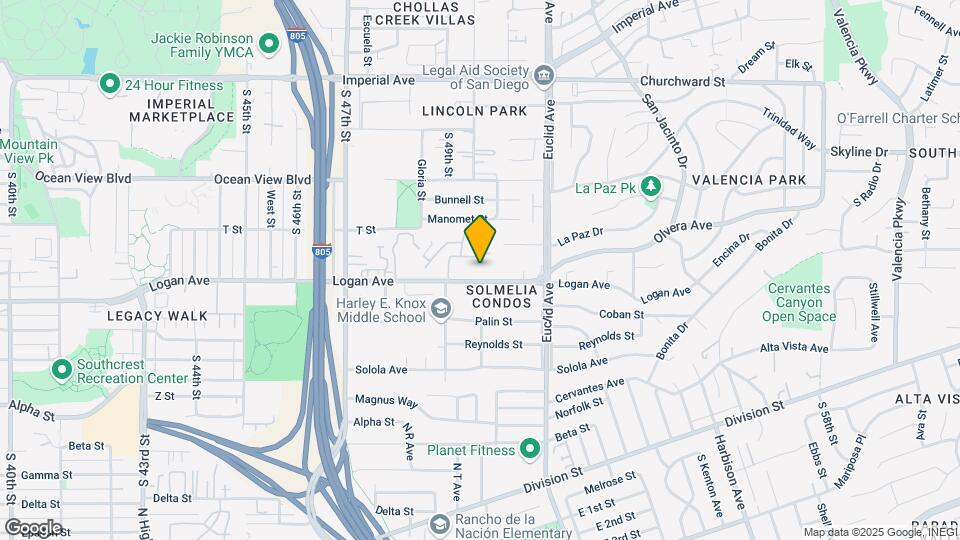 4986 Logan Ave Map and Location Details