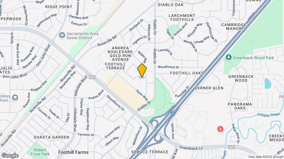 6720 Donerail Dr Map and Location Details