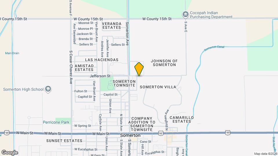 215 E Jefferson St Map and Location Details