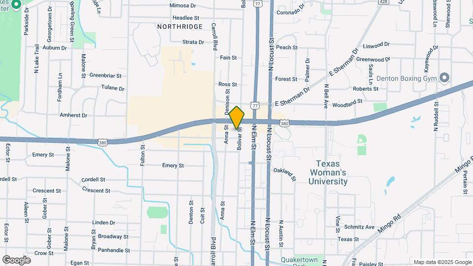1807 Bolivar St Map and Location Details