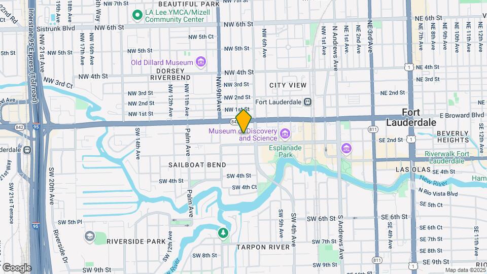 110 SW 8th Ave Map and Location Details