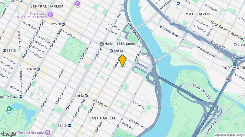 231 E 123rd St Map and Location Details