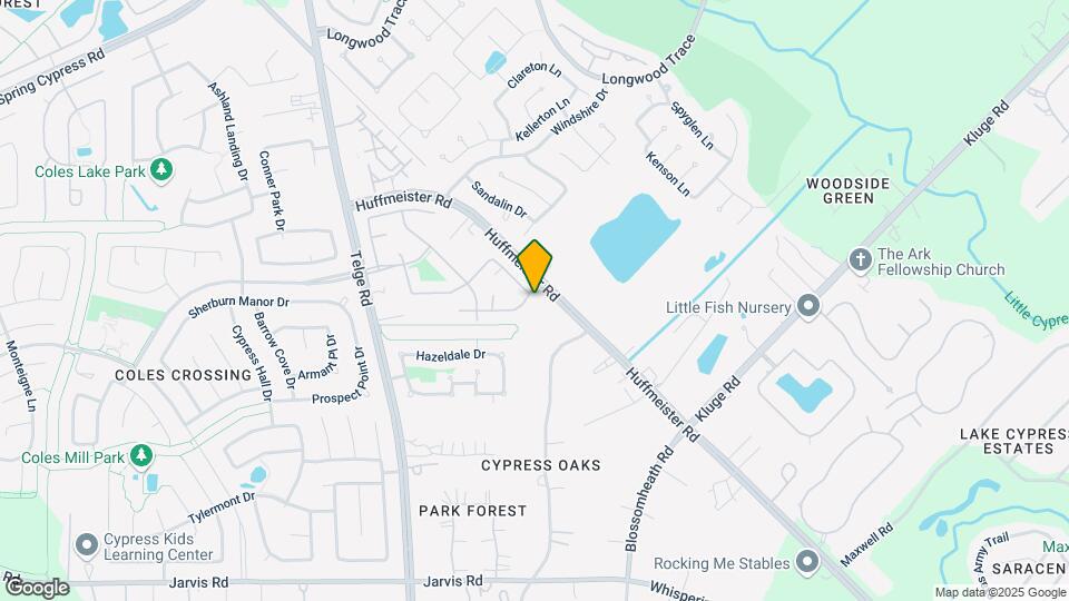 14626 Bergenia Dr Map and Location Details