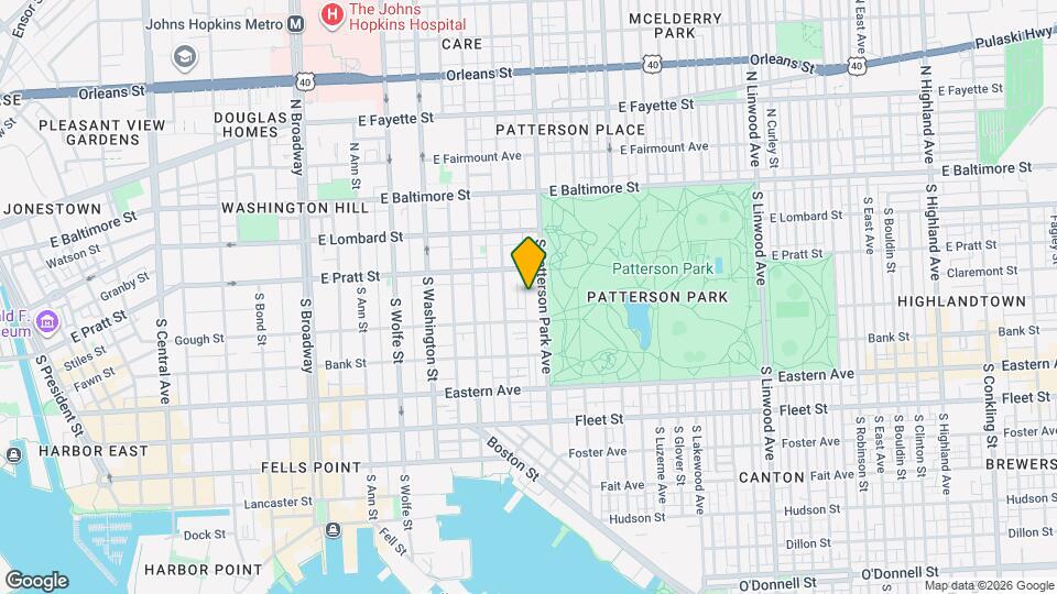 227 S Madeira St Map and Location Details