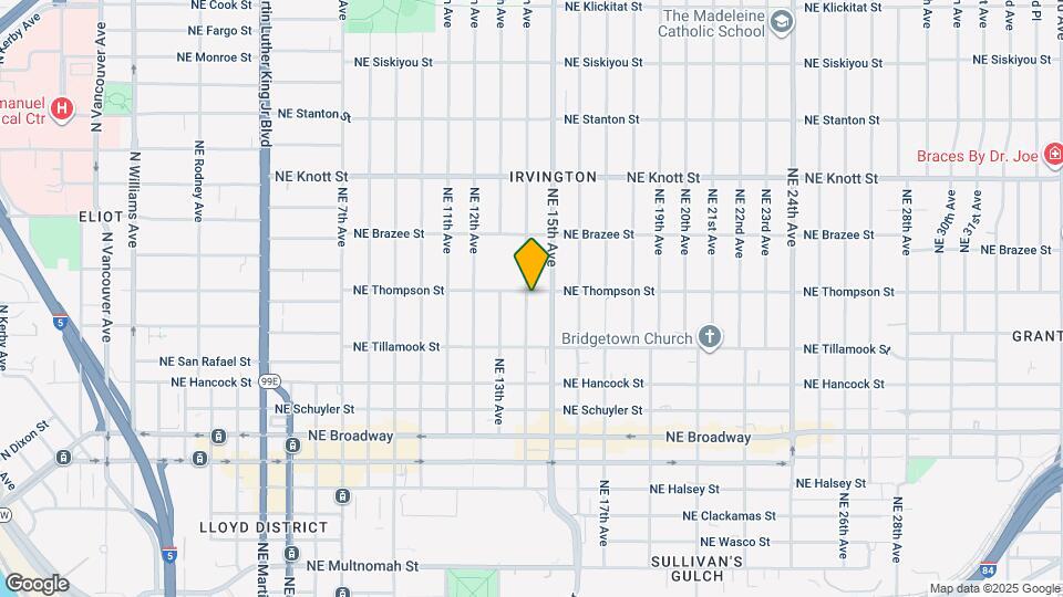 2240 NE 14th Ave Map and Location Details